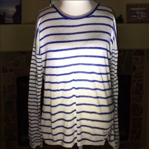 VINCE Oversized Linen Sweater